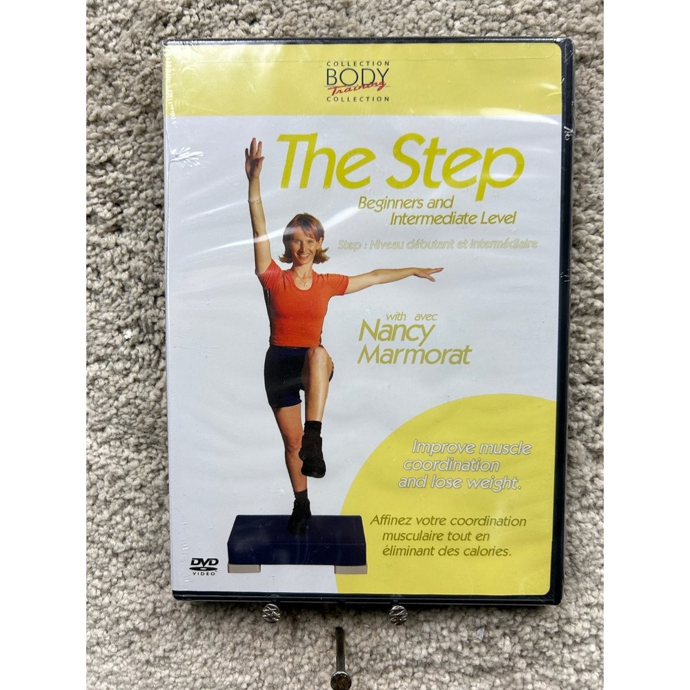 Warner Home Video The Step DVD Nancy Marmorat Fitness Workout Aerobics Retro 00s